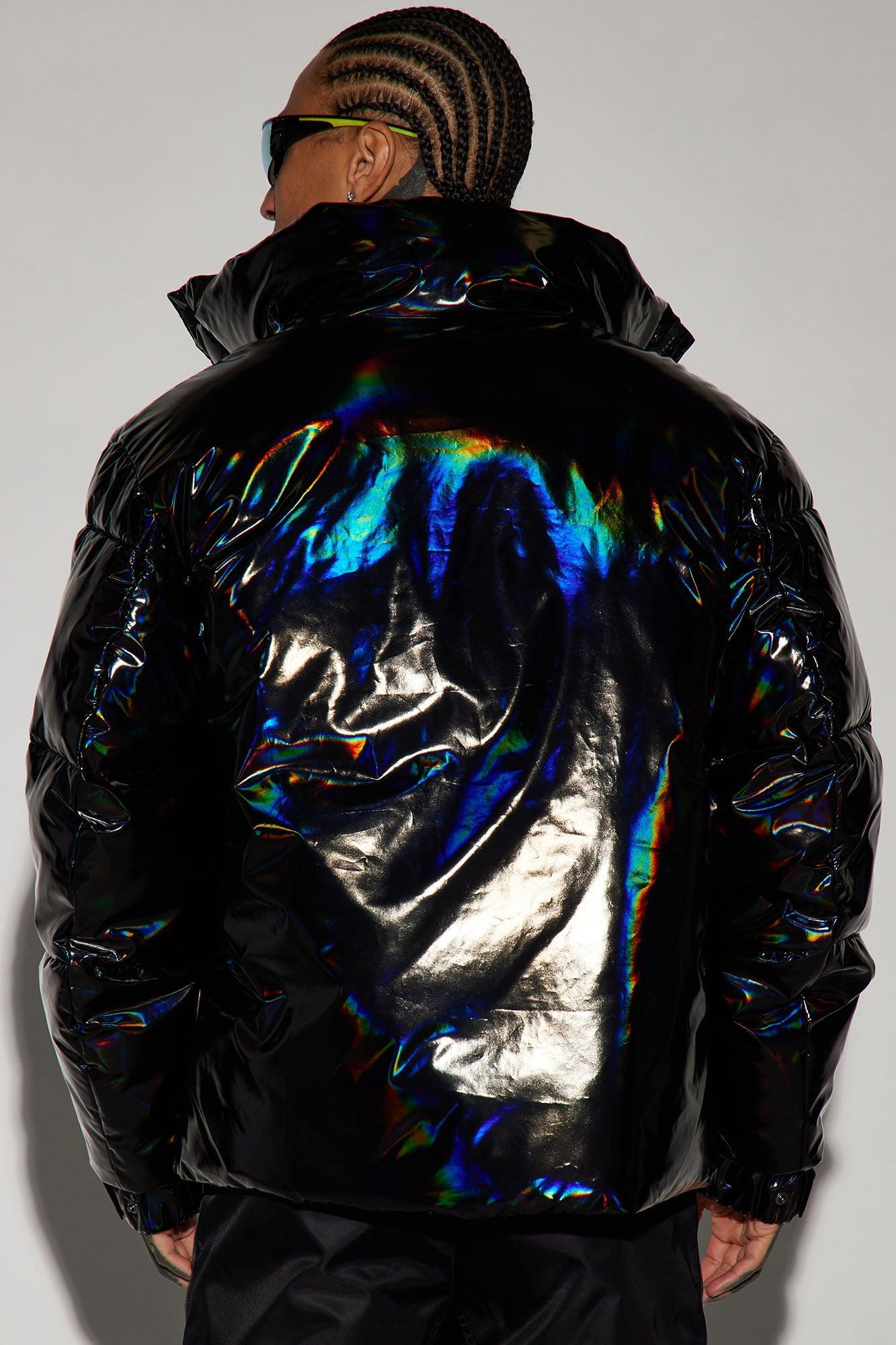 Kings Oil Slick Puffer - Black Product Image
