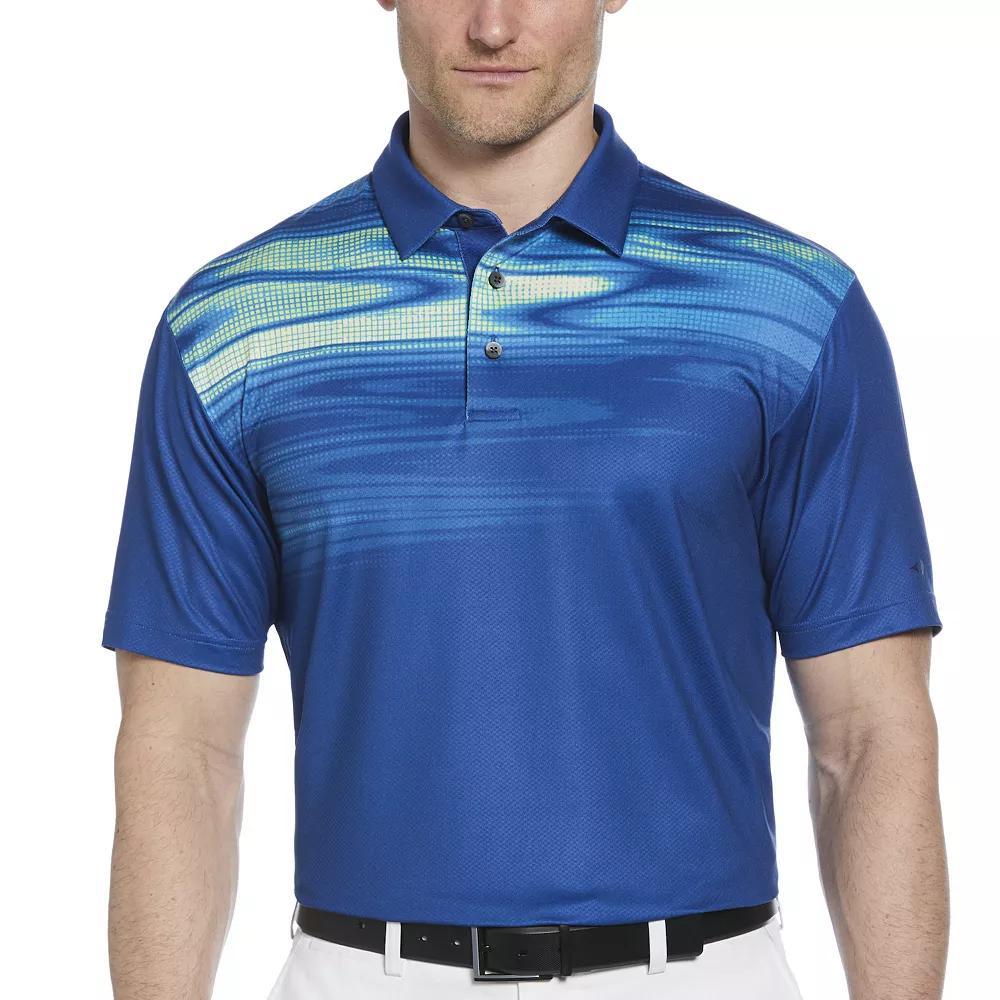 Men's Grand Slam Marble Short Sleeve Polo Shirt, Size: XXL, Limoges Product Image