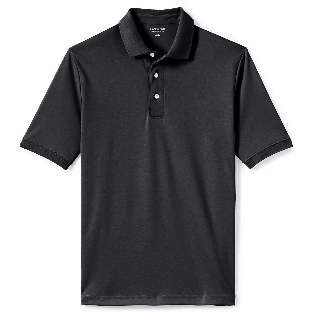 Big & Tall Lands' End Super Soft Supima Polo, Men's, Size: XXL Tall, Pale Grey Blue Product Image