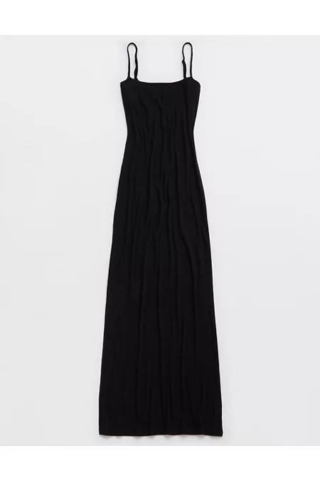 Aerie Real Soft Stretch Bodycon Maxi Dress Women's Product Image