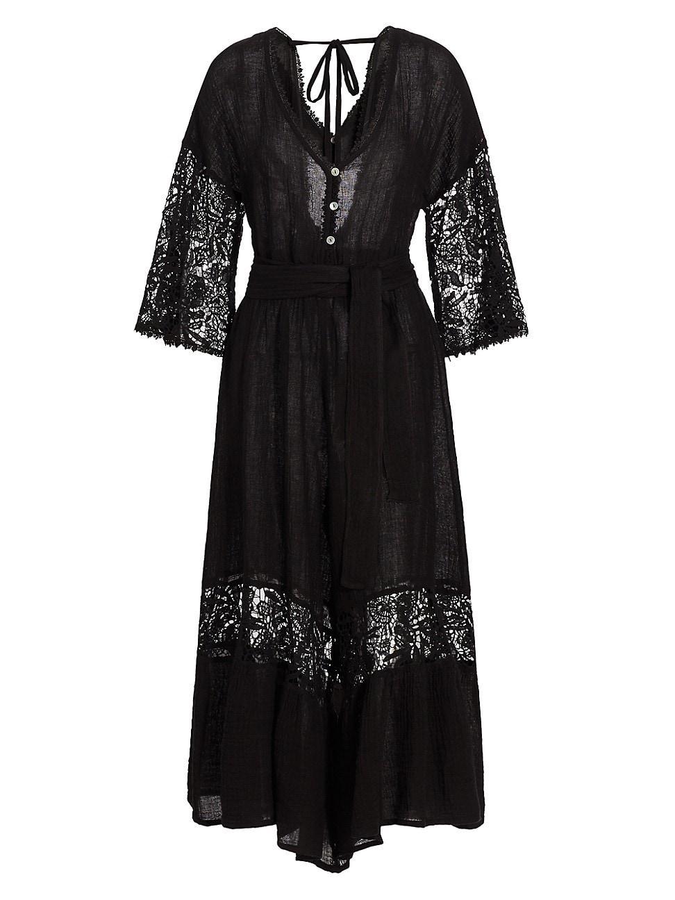Womens Magda Belted Jumpsuit Product Image