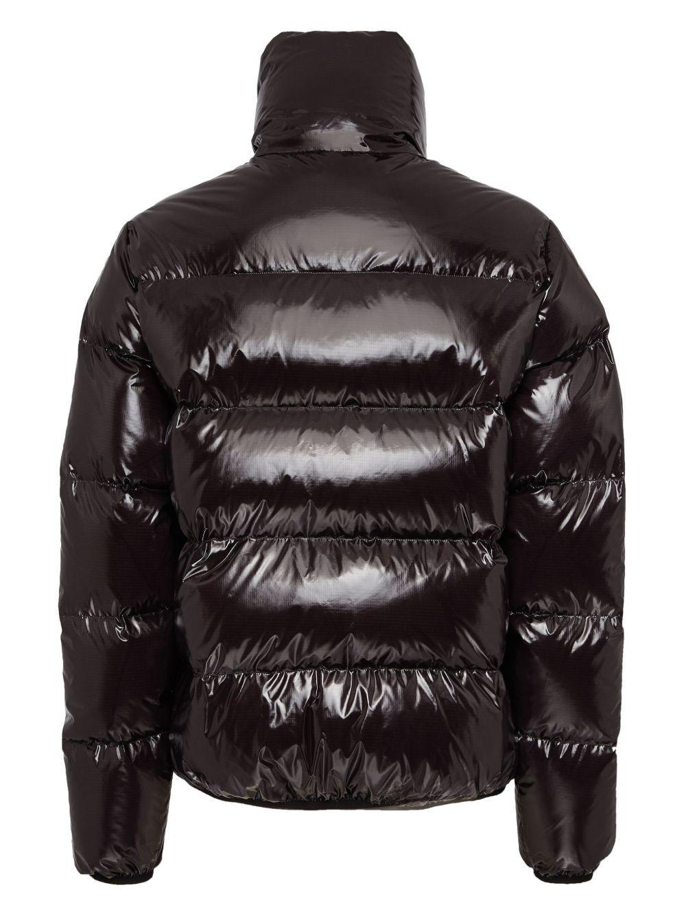 logo-patch padded jacket Product Image