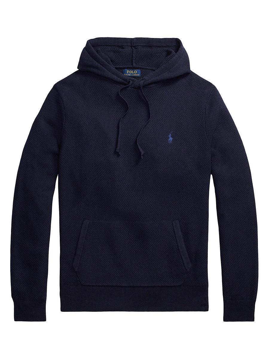 Mens Thermal Knit Hoodie Product Image