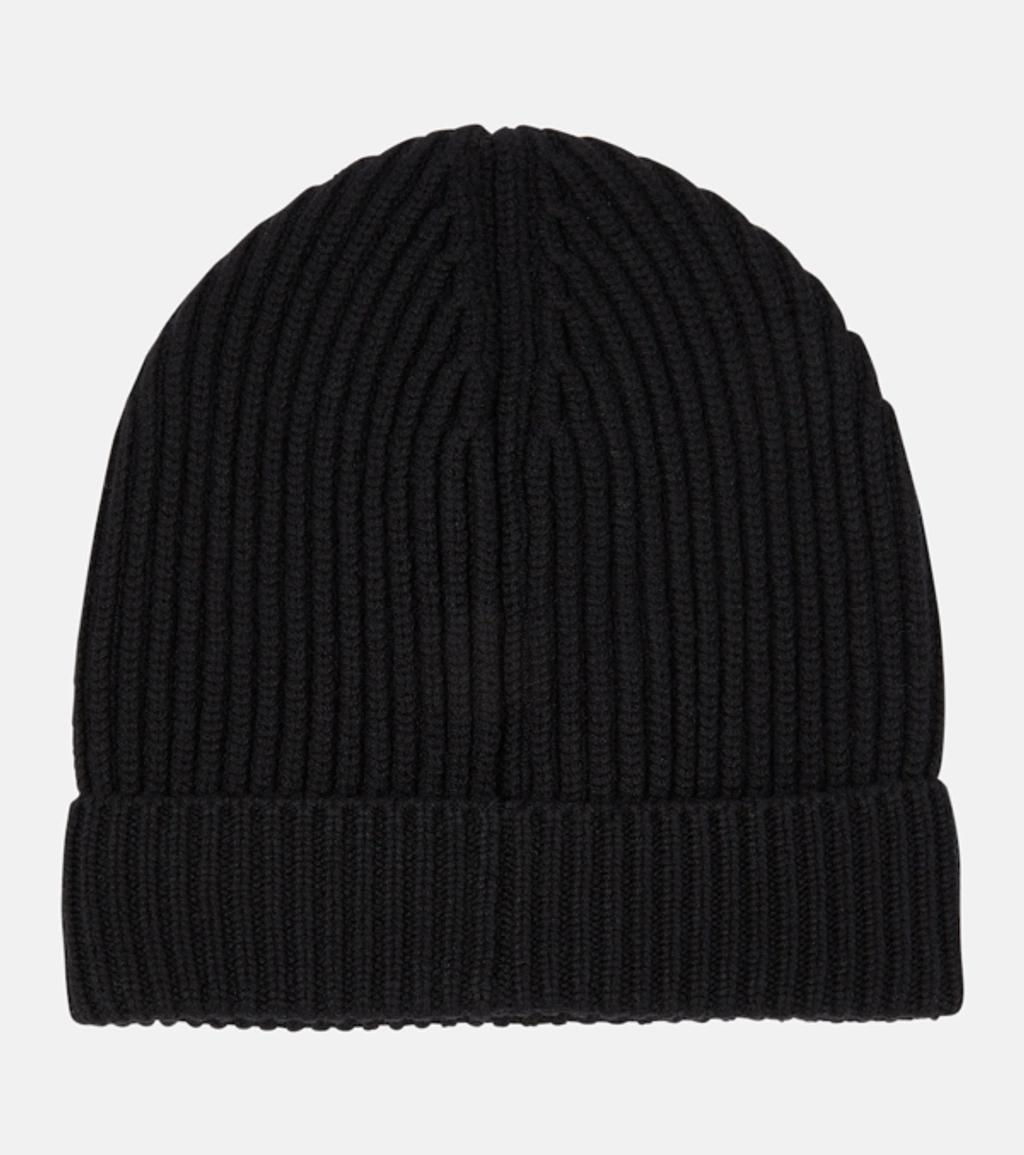 DOLCE & GABBANA Wool And Cashmere Beanie In Black Product Image