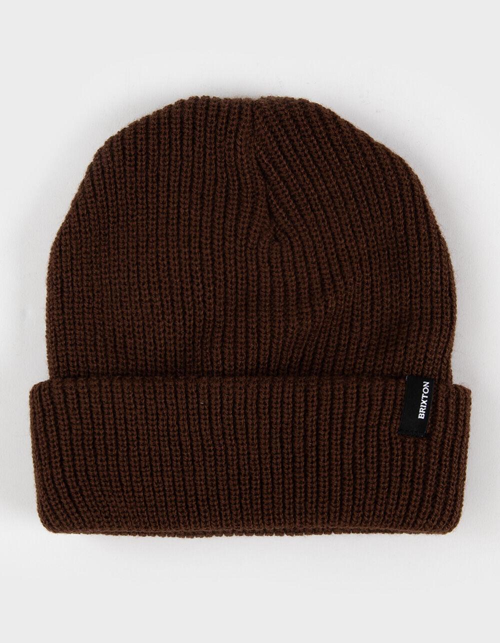 BRIXTON Heist Beanie - BROWN Product Image