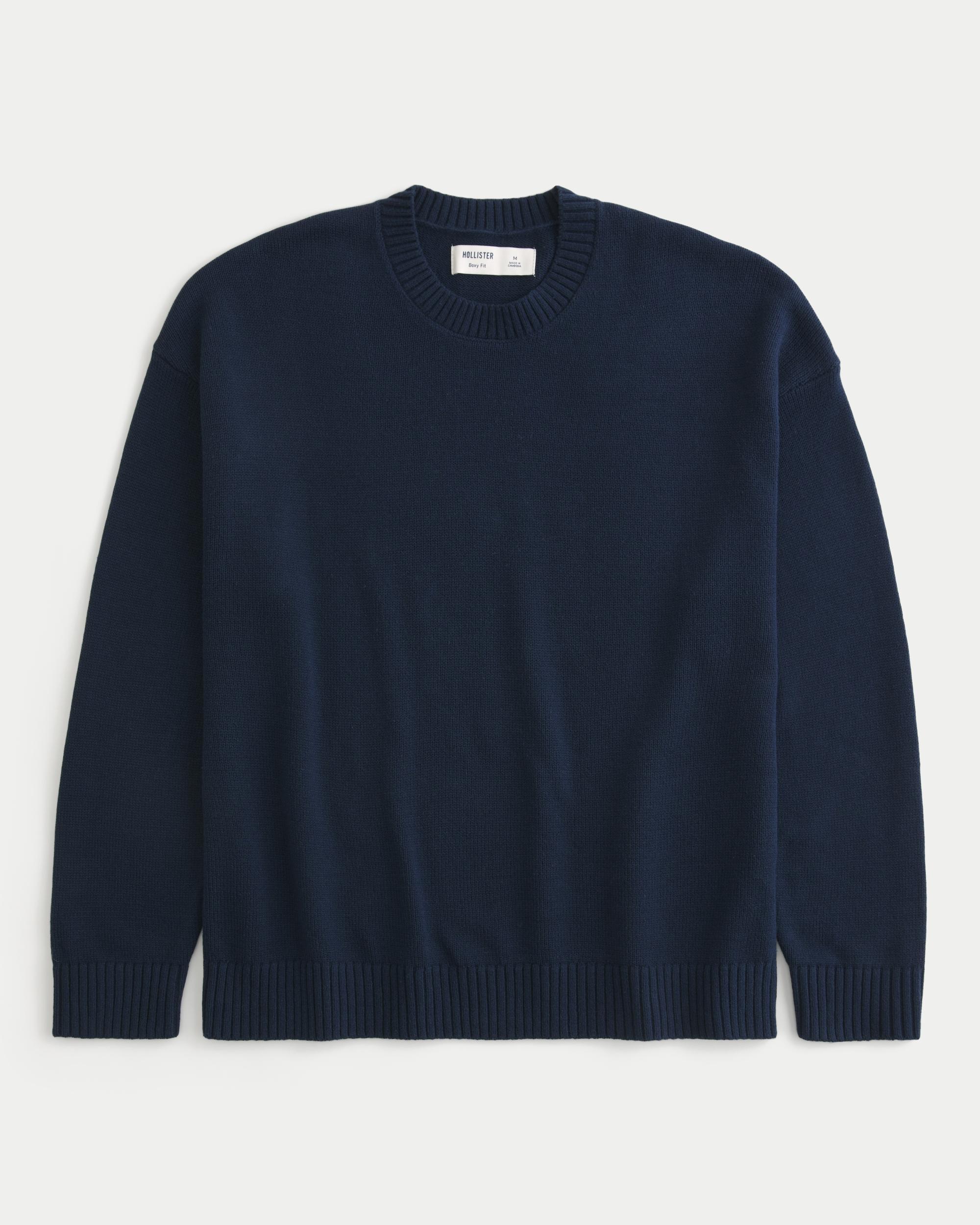 Boxy Logo Crew Sweater Product Image
