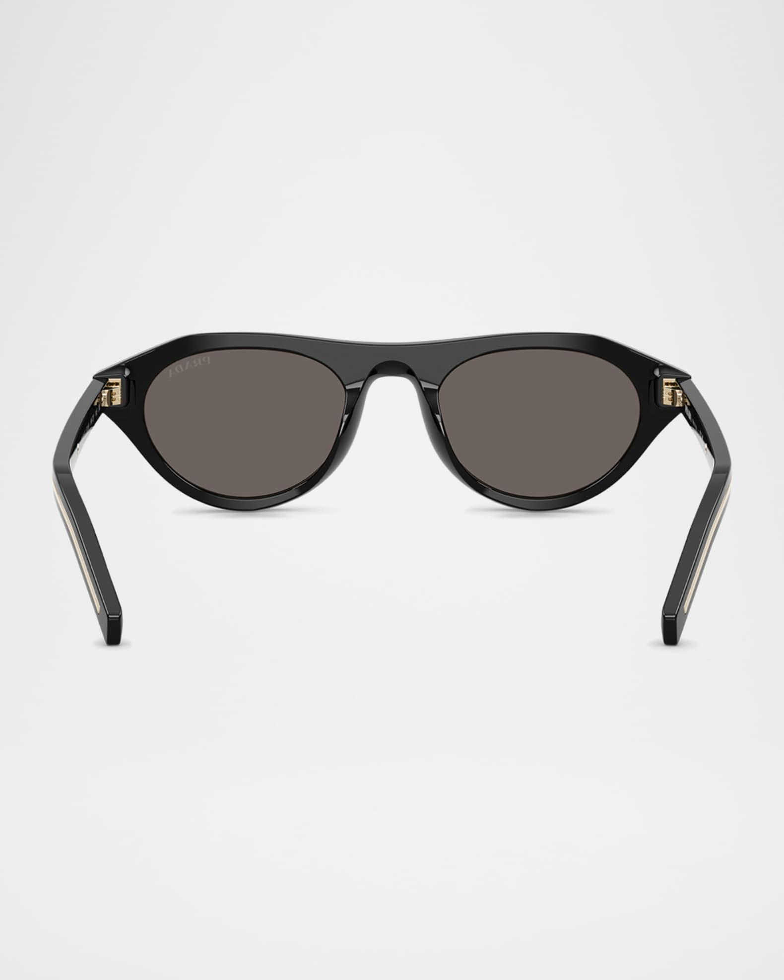 PR B15SF Round Acetate Sunglasses Product Image