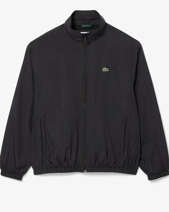Water-Repellent Hooded Track Jacket Product Image