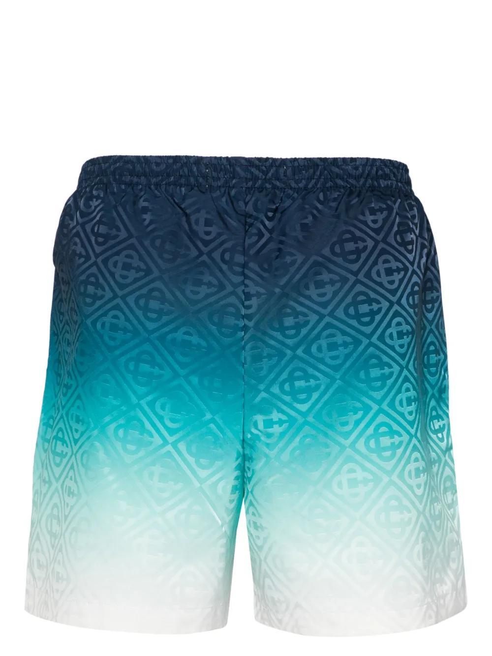 logo-jacquard swim shorts Product Image
