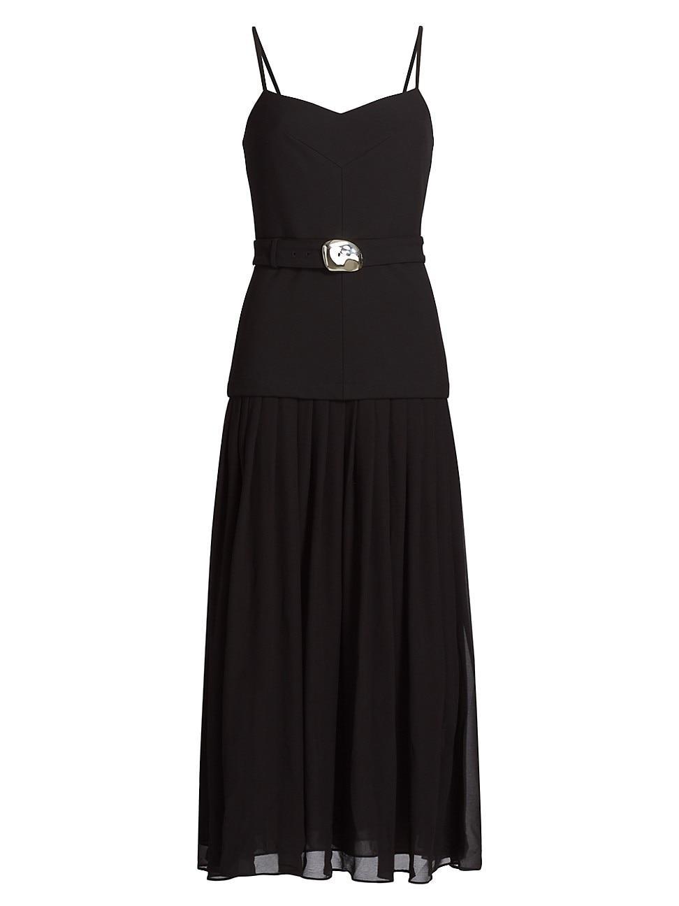 Womens Susie Belted Maxi Dress Product Image