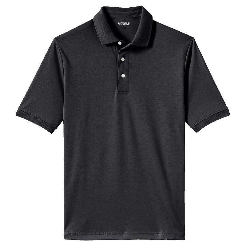 Big & Tall Lands' End Super Soft Supima Polo, Men's, Size: XXL Tall, Pale Grey Blue Product Image