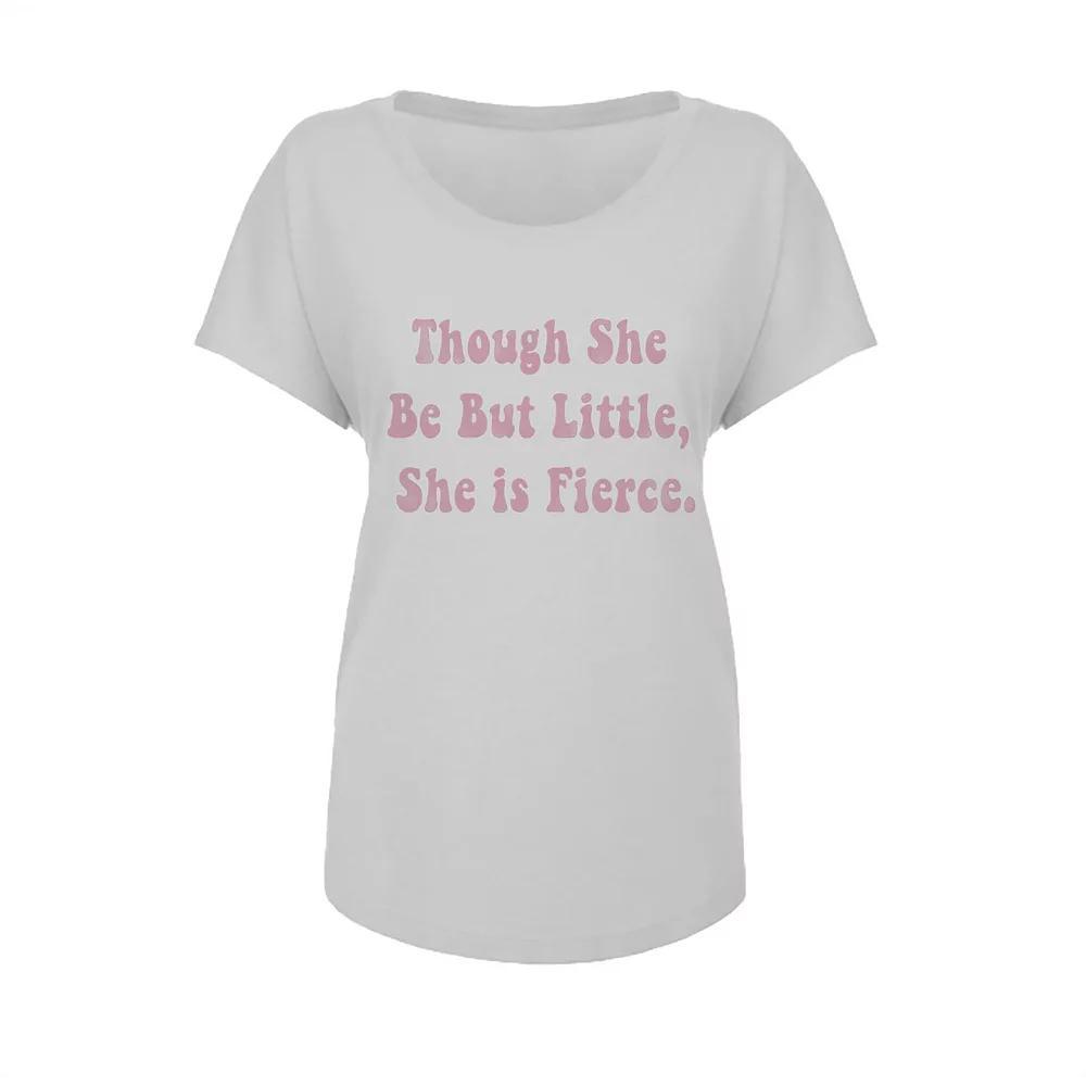 Junior's Grayson Threads Though She Graphic Tee, Women's, Size: XL, Grey White Product Image