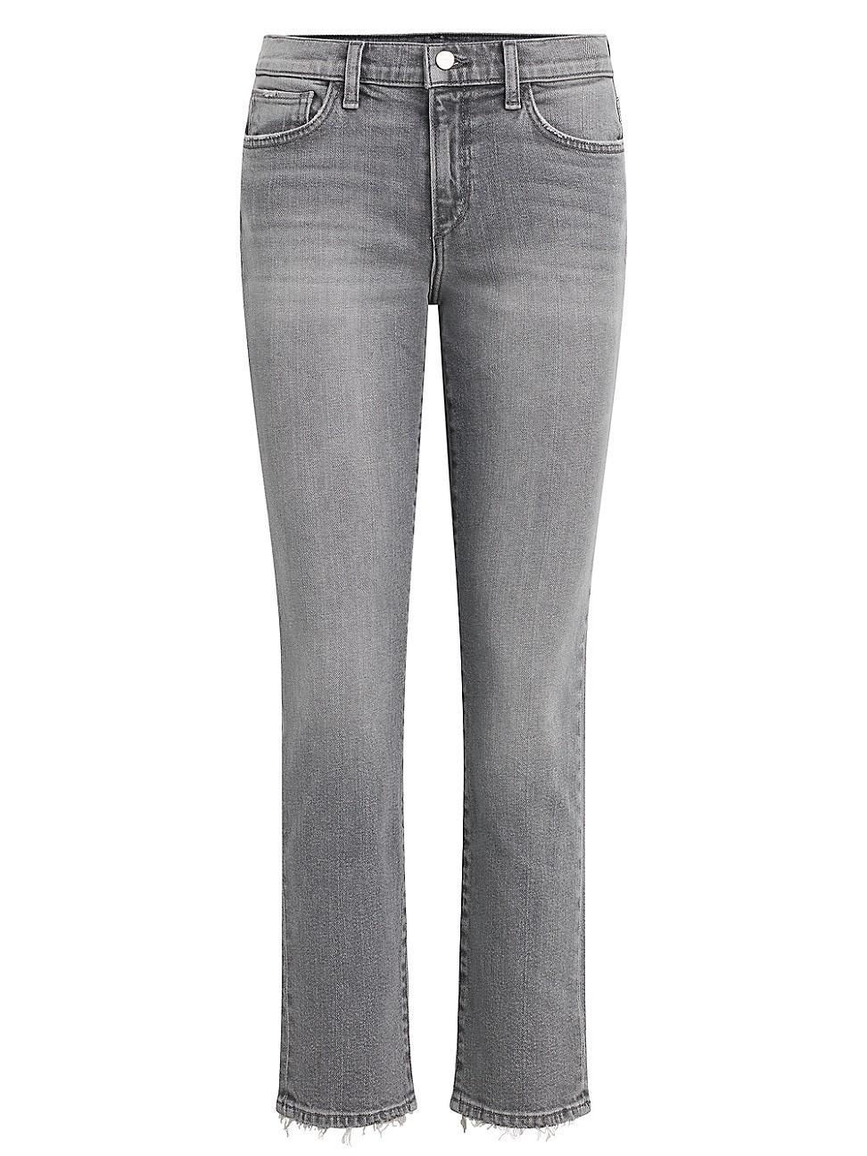 Joes Jeans The Lara Frayed High Rise Ankle Jeans in Light Hearted Product Image