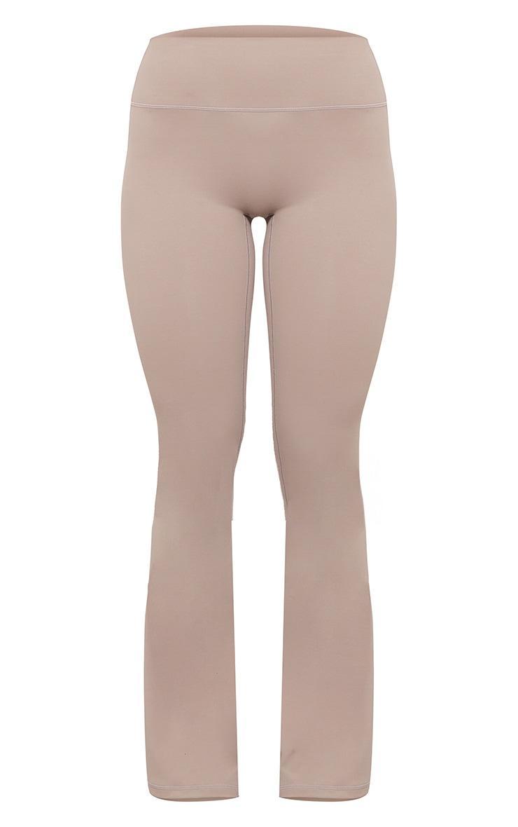 Deep Taupe Sculpt Flare Yoga Pants Product Image
