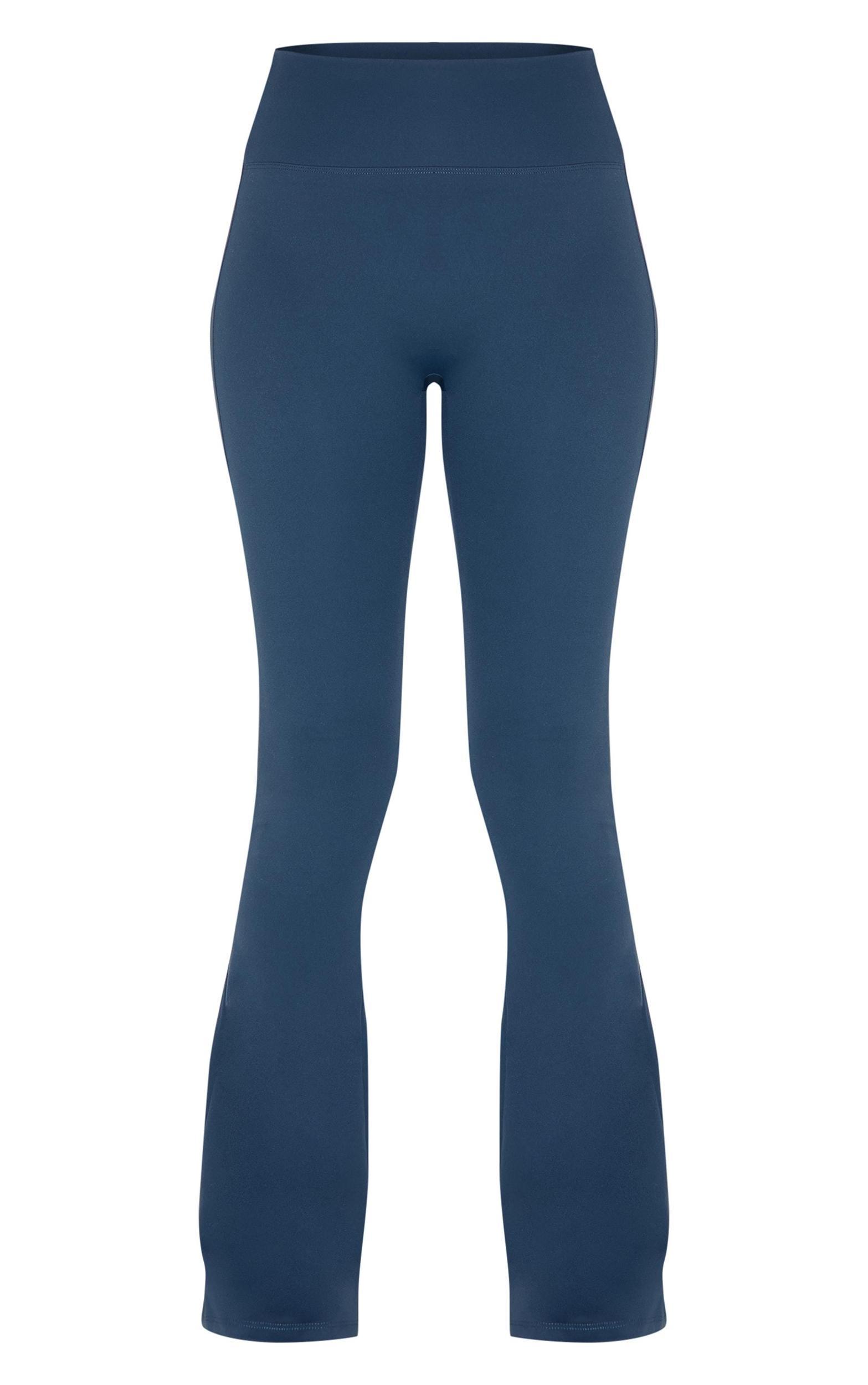 Midnight Blue Ultimate Sculpt Flare Yoga Pants Product Image
