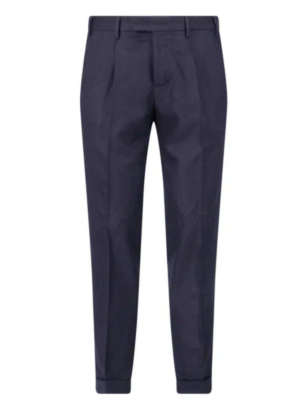 PT TORINO Master Trousers In Blue Product Image