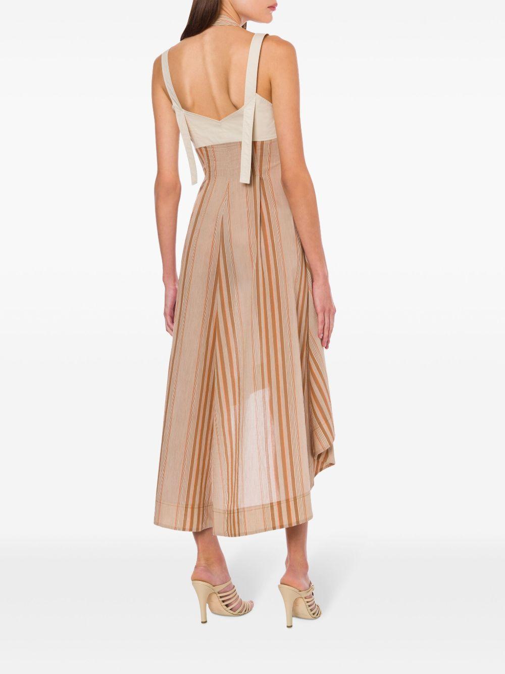 striped midi dress Product Image