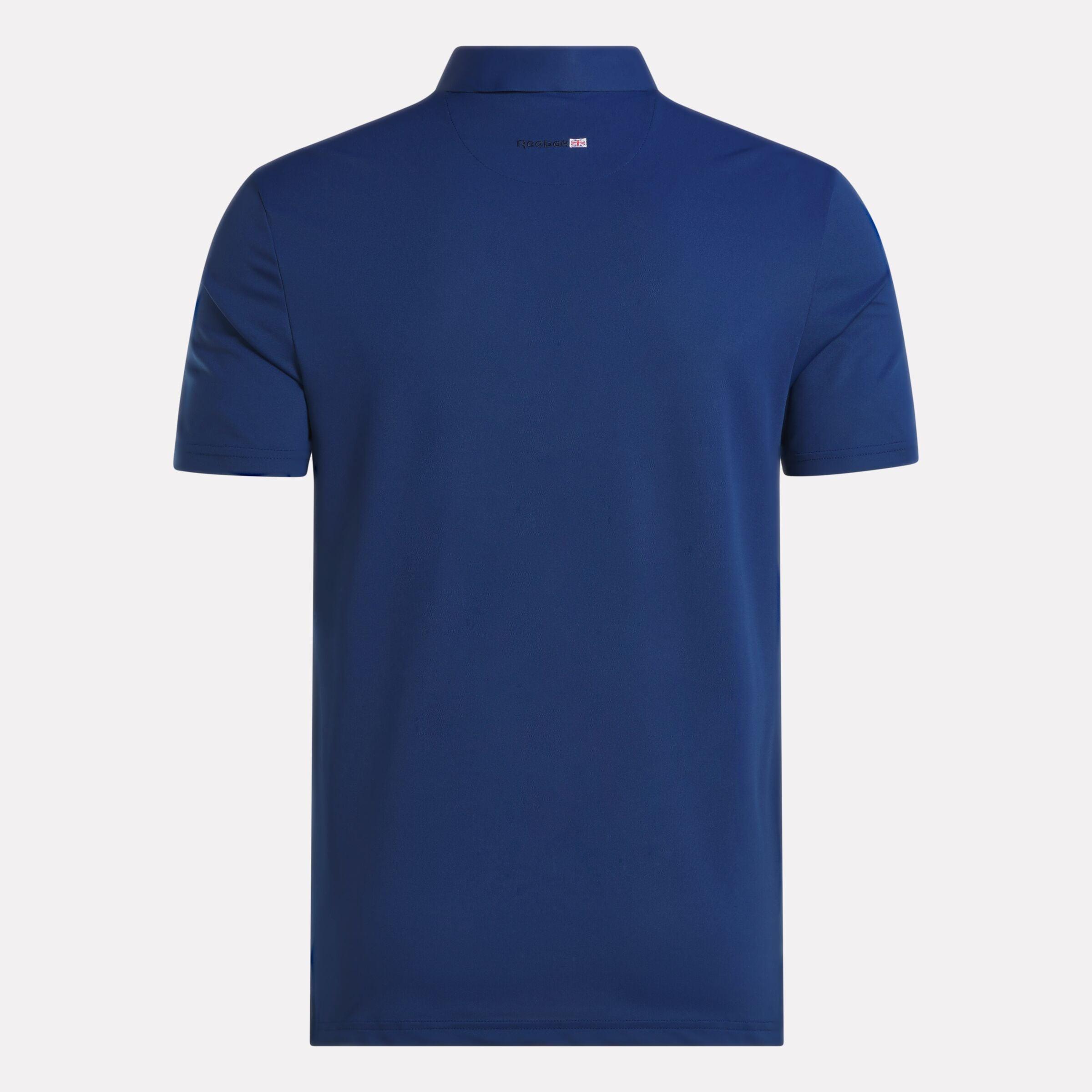 Men's Colorblock Bonded Collar Polo Shirt Male Product Image