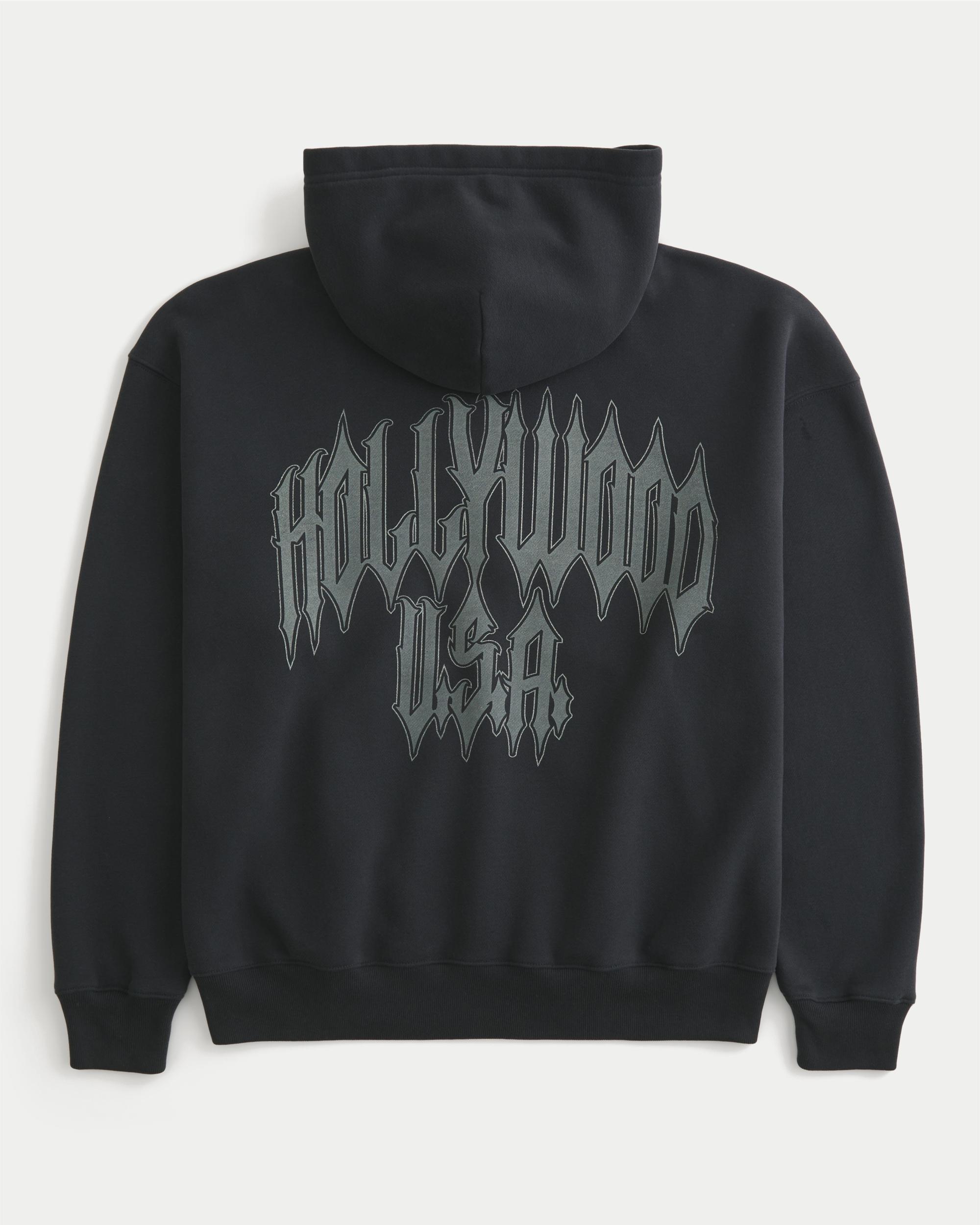 Boxy Zip-Up Hoodie Product Image