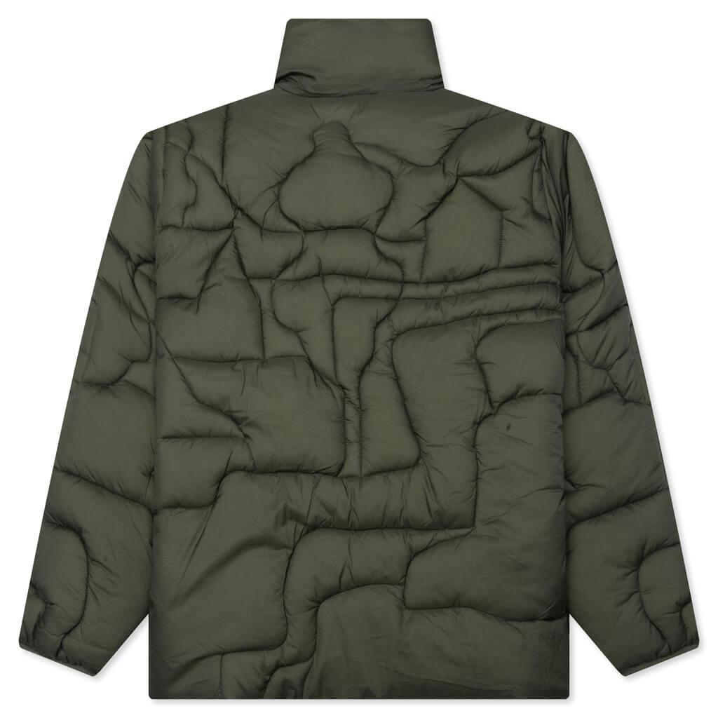 Boring Village Puffer Jacket - Green Male Product Image