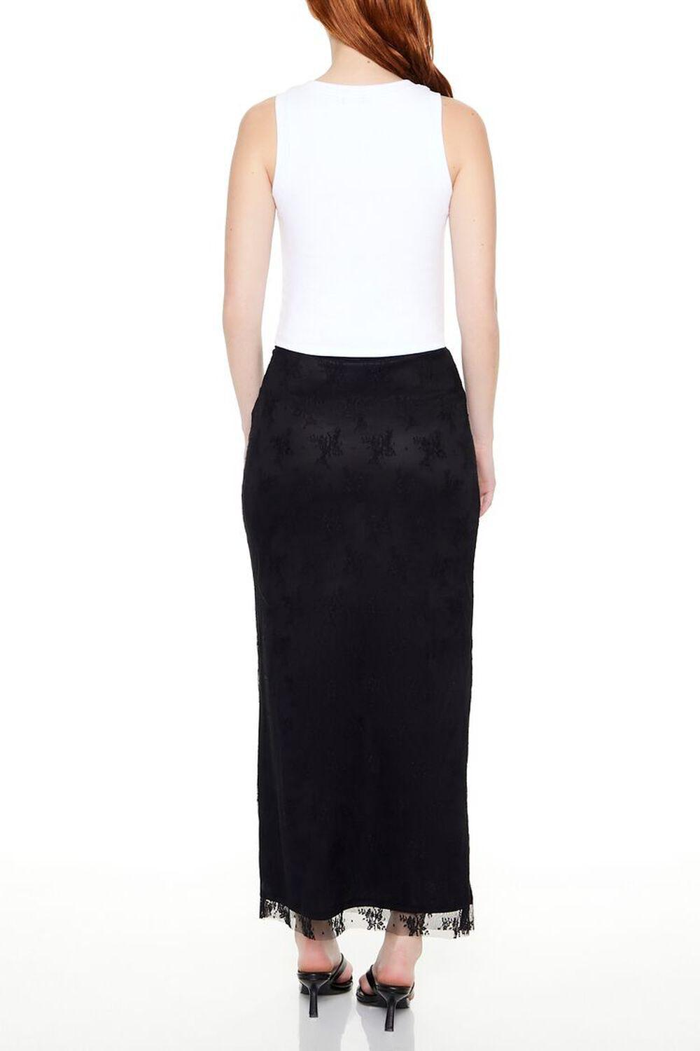 Lace Column Midi Skirt | Forever 21 Product Image