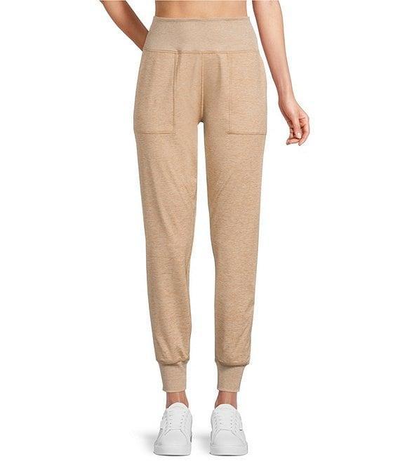 Kinesis High Rise Slim Sueded Jersey Moisture Wicking Pull-On Joggers Product Image