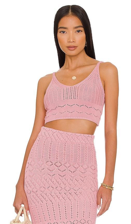 HOUSE OF HARLOW 1960 X Revolve Quinn Top In Mauve Product Image