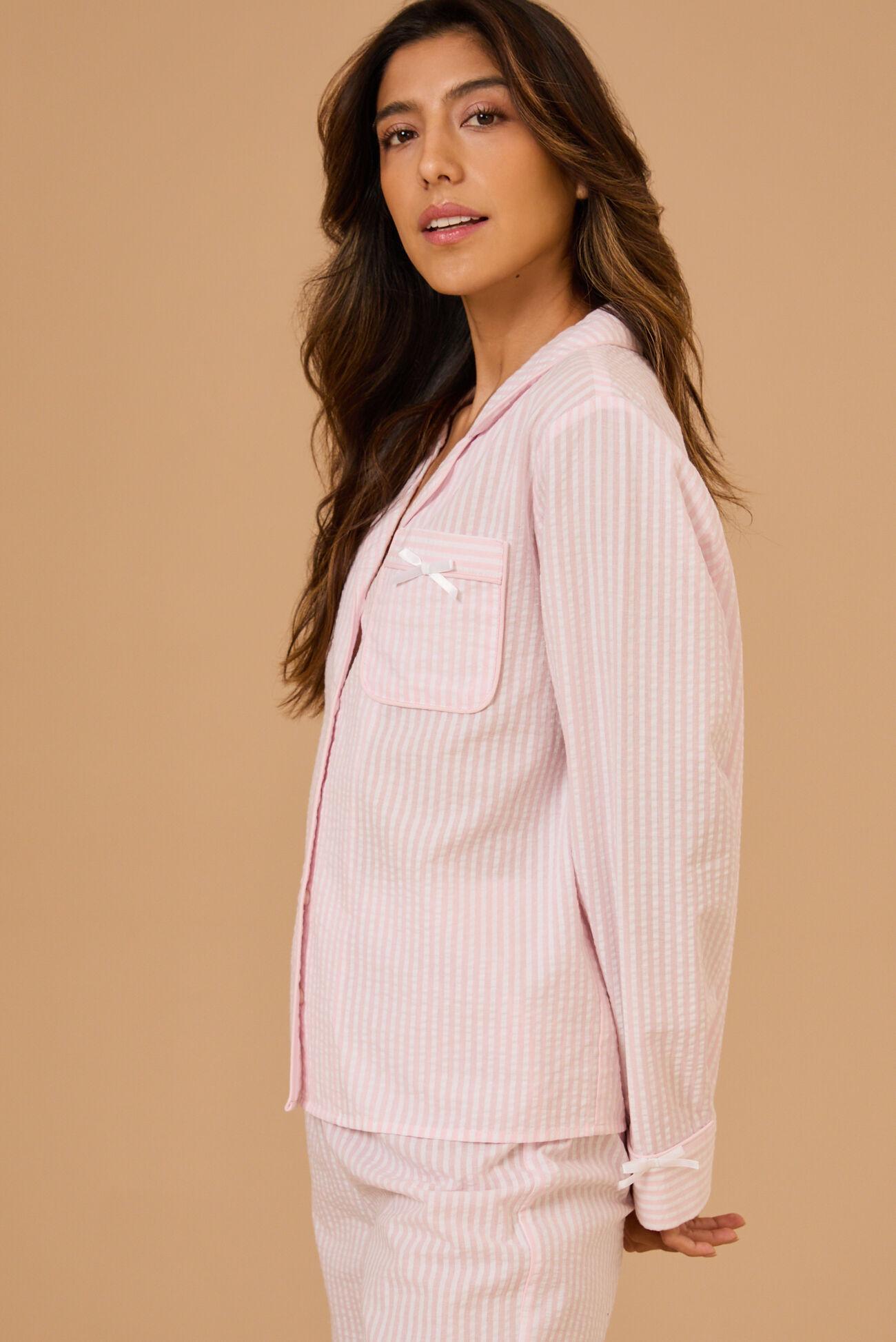 Hazel Stripe Lounge Top Product Image