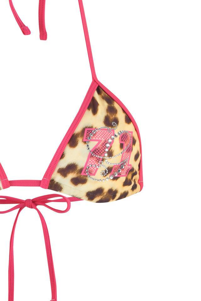 CORDELIA BIKINI BOTTOM - NEUTRAL : LEOPARD : WILDCARD Product Image