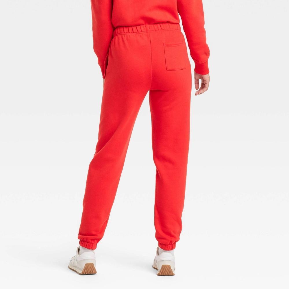 Womens Leisure Studio Graphic Joggers - Universal Thread Red Letters L Product Image