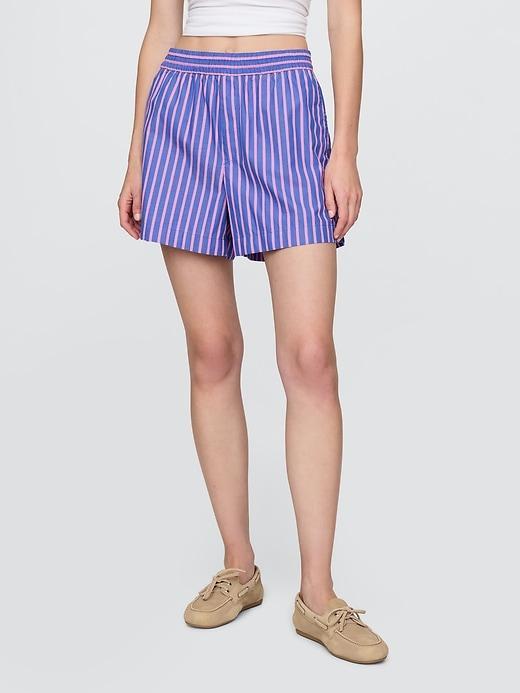 Organic Cotton Poplin Boxer Shorts Product Image