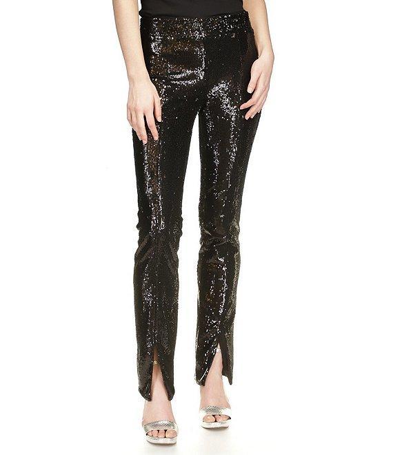 Michael Kors Sequin Split Hem Pull-On Pant Product Image