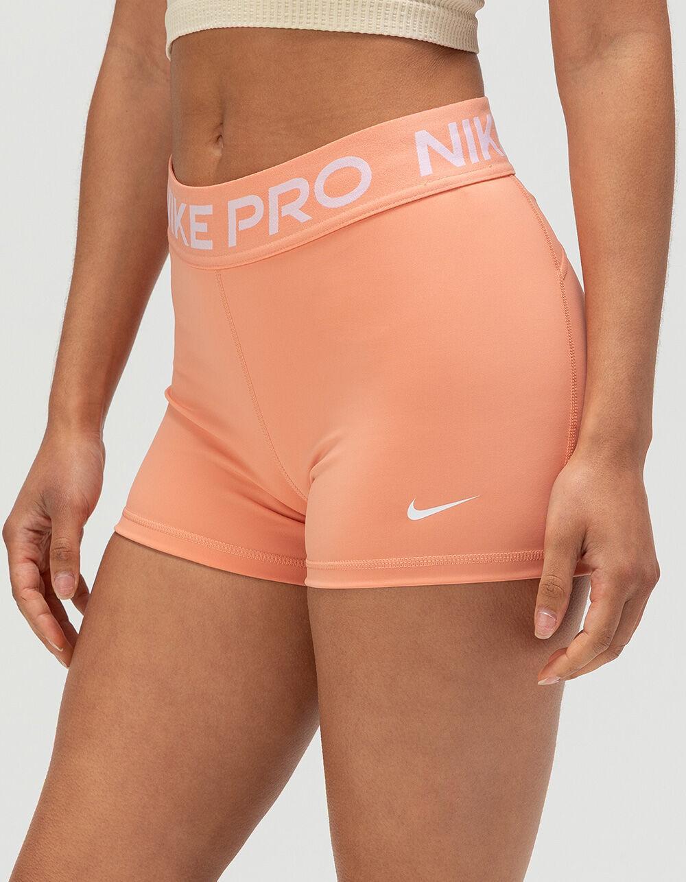 NIKE Pro Womens Compression Shorts - SUNBAKED Product Image