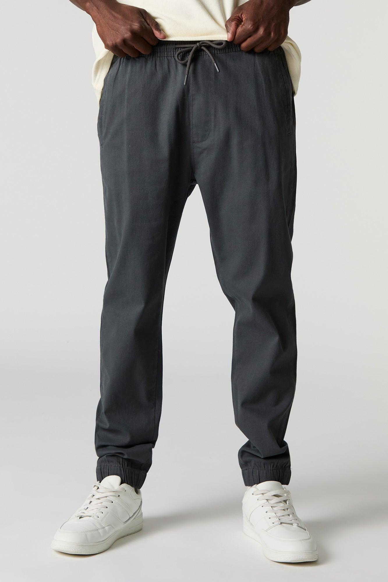 Solid Slim Fit Jogger Male Product Image