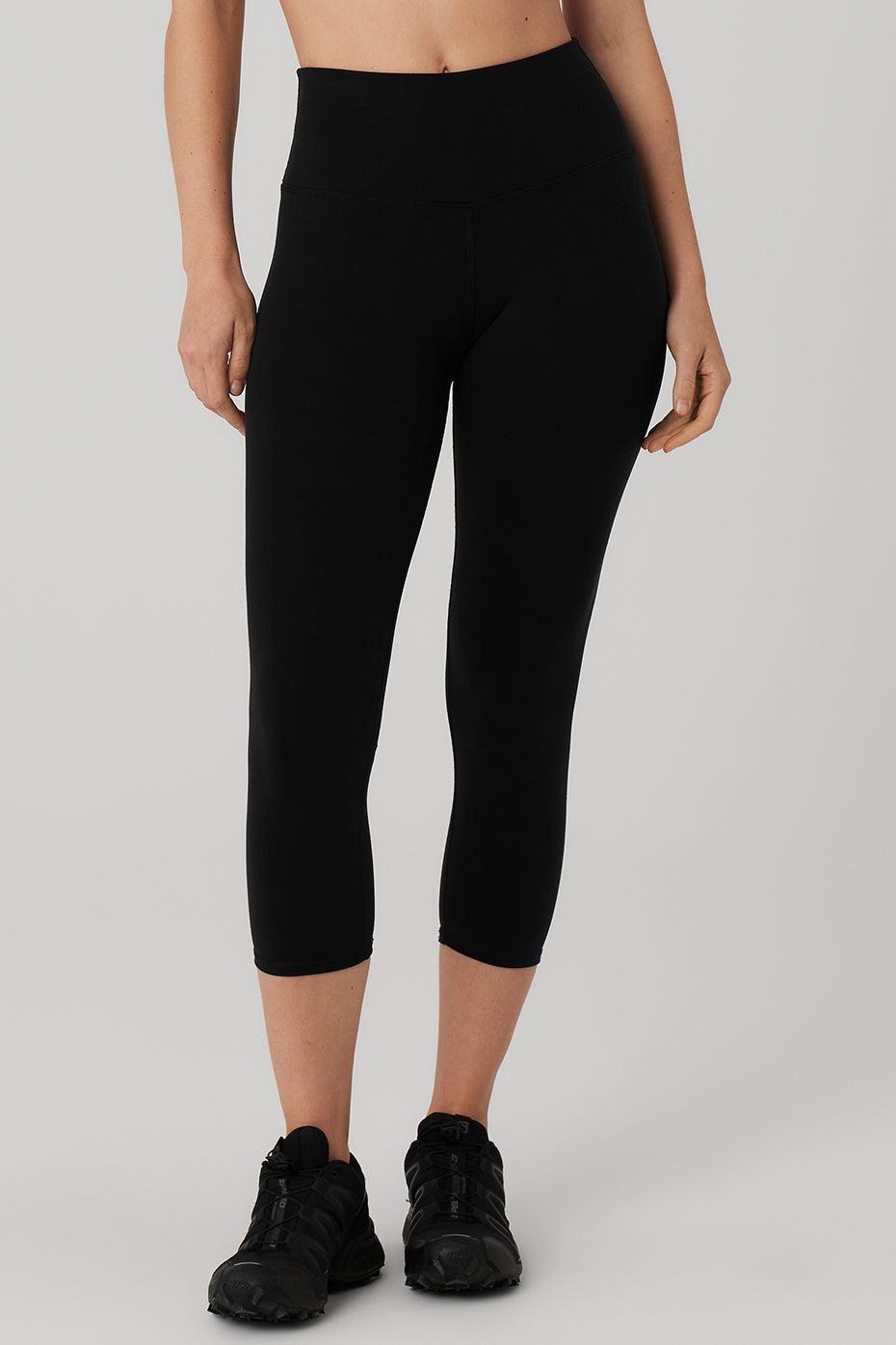 Alo Yoga | High-Waist Airbrush Capri Pants Product Image