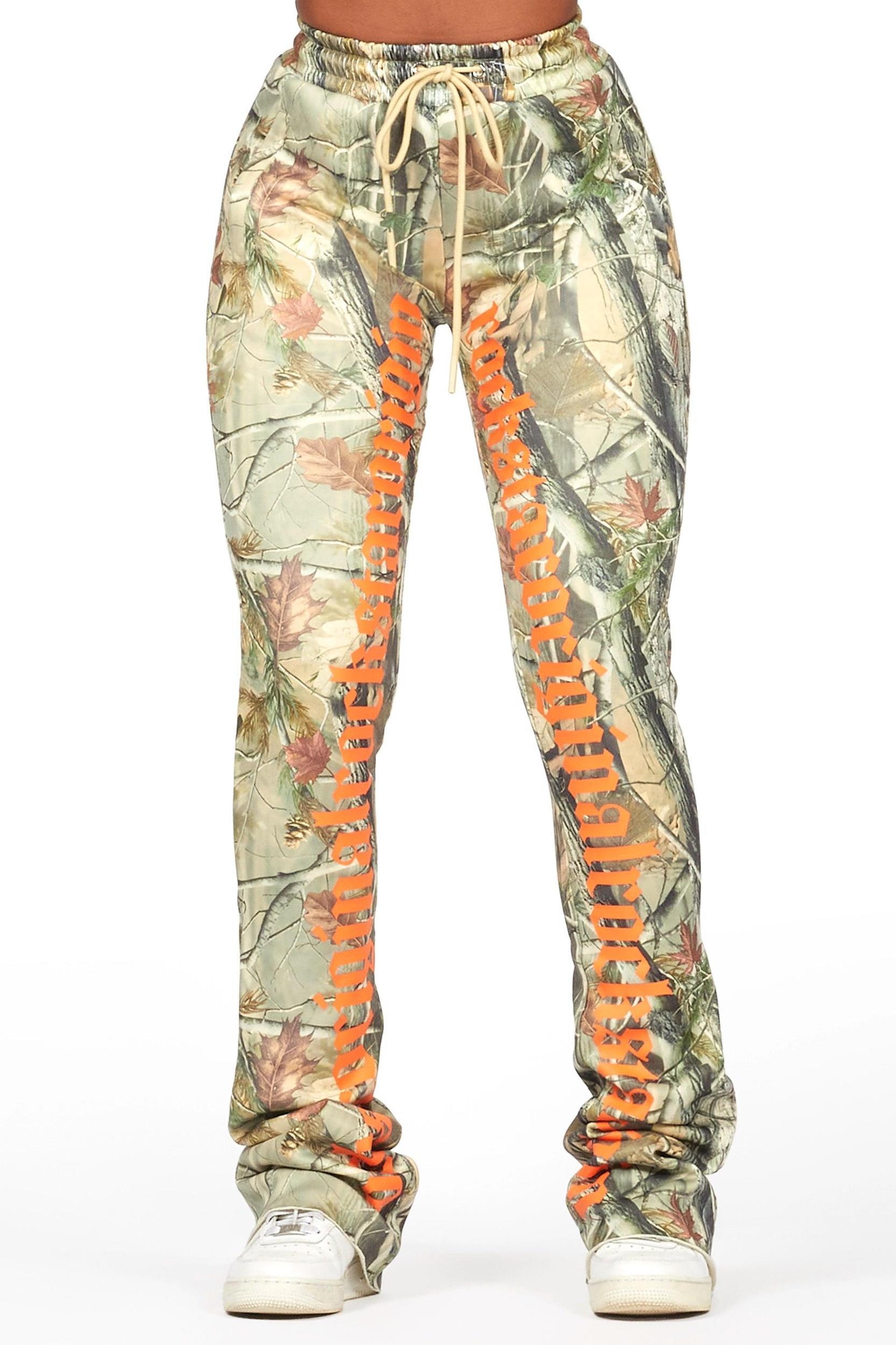 Blakely Tree Camo Super Stacked Pant Female Product Image