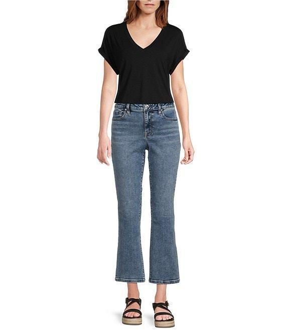 Tommy Bahama Indigo Bootcut Mid Rise Cropped Jean Product Image