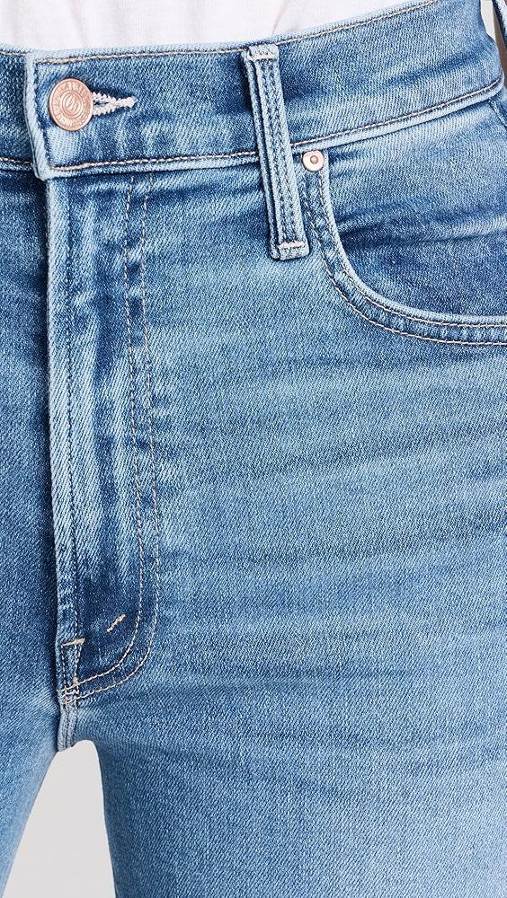 MOTHER The Rambler Zip Flood Jeans | Shopbop Product Image