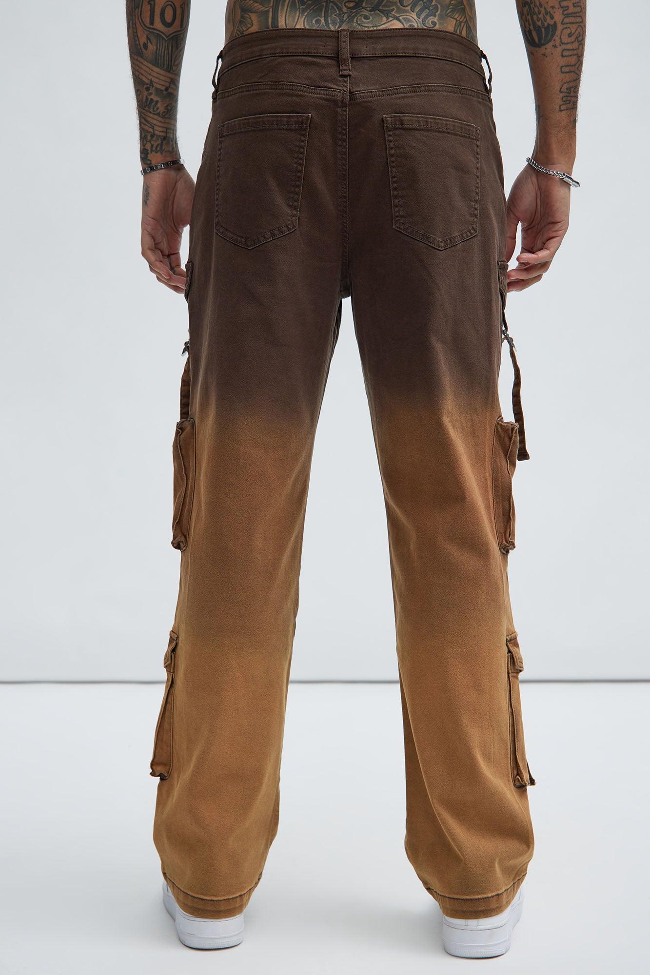 Vance Straight Pants - Brown Product Image