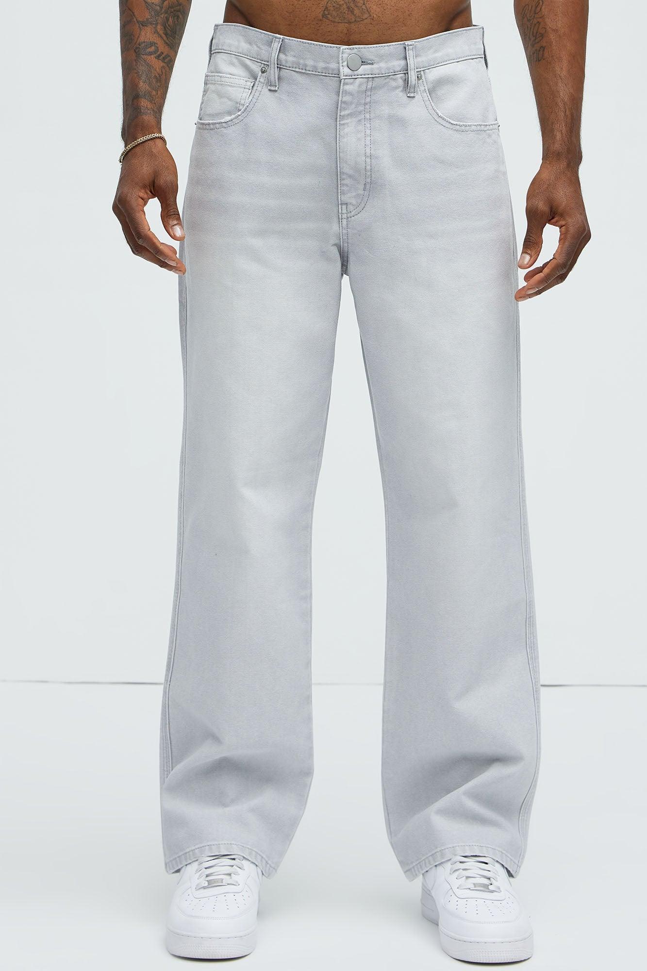 Centola Straight Pants - Off White Product Image
