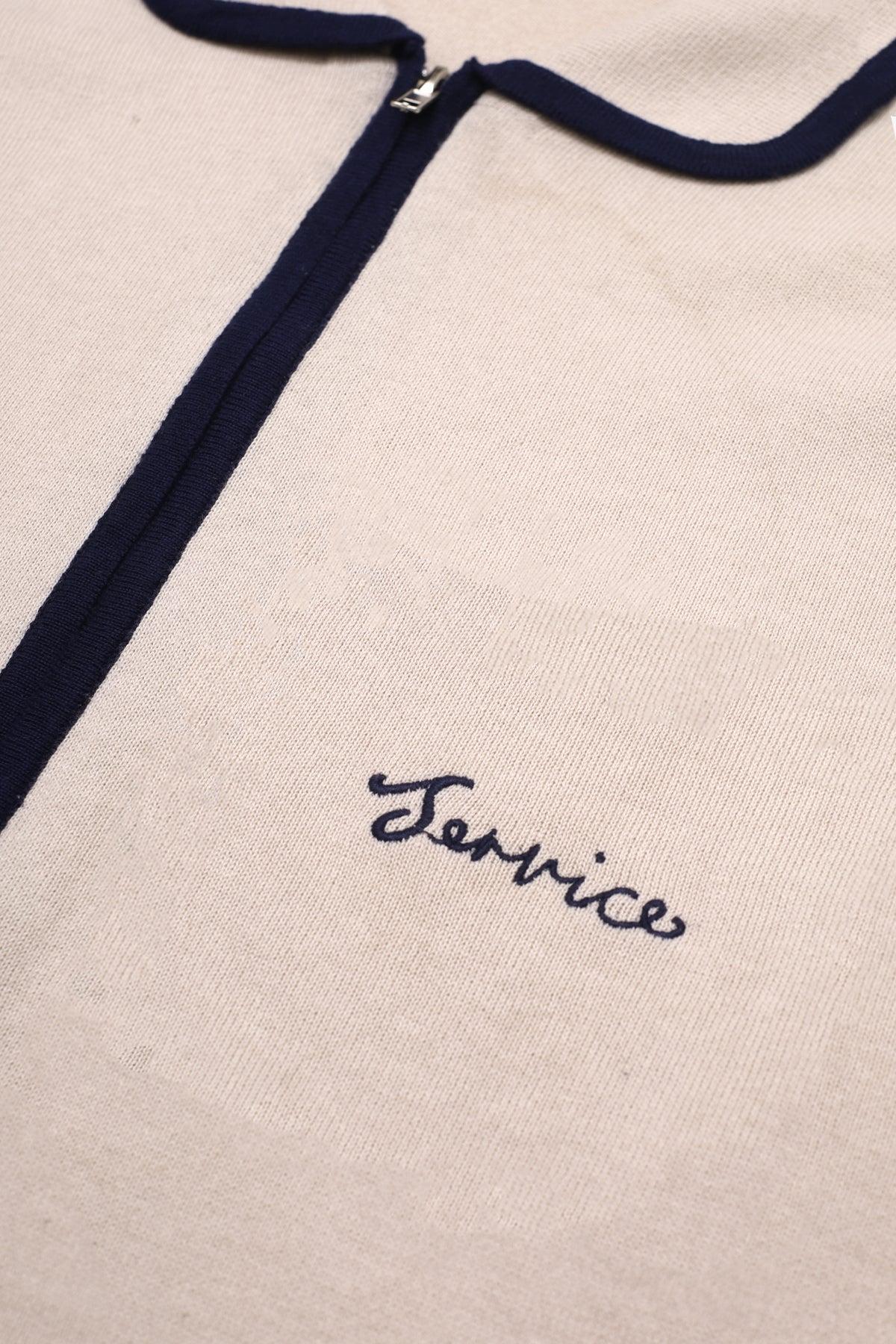 Service Works - Knitted Script Shirt - Off-White Product Image