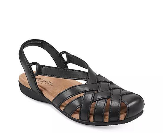 isotoner Gemma Sculpted Microterry Hoodback Womens Slippers Evening Brown Product Image