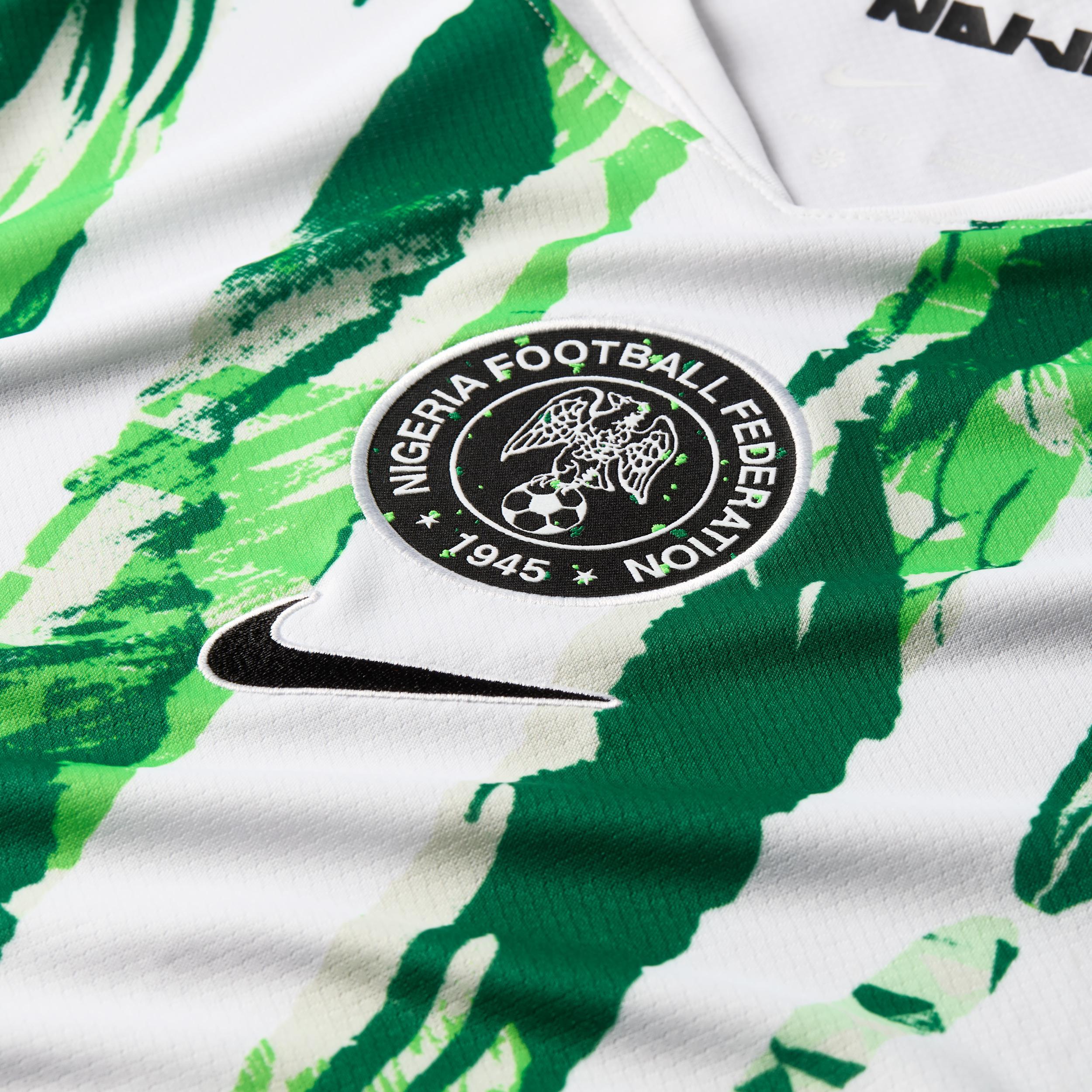 Nigeria 2025 Stadium Away (Team) Nike Men's Dri-FIT Soccer Replica Jersey Product Image