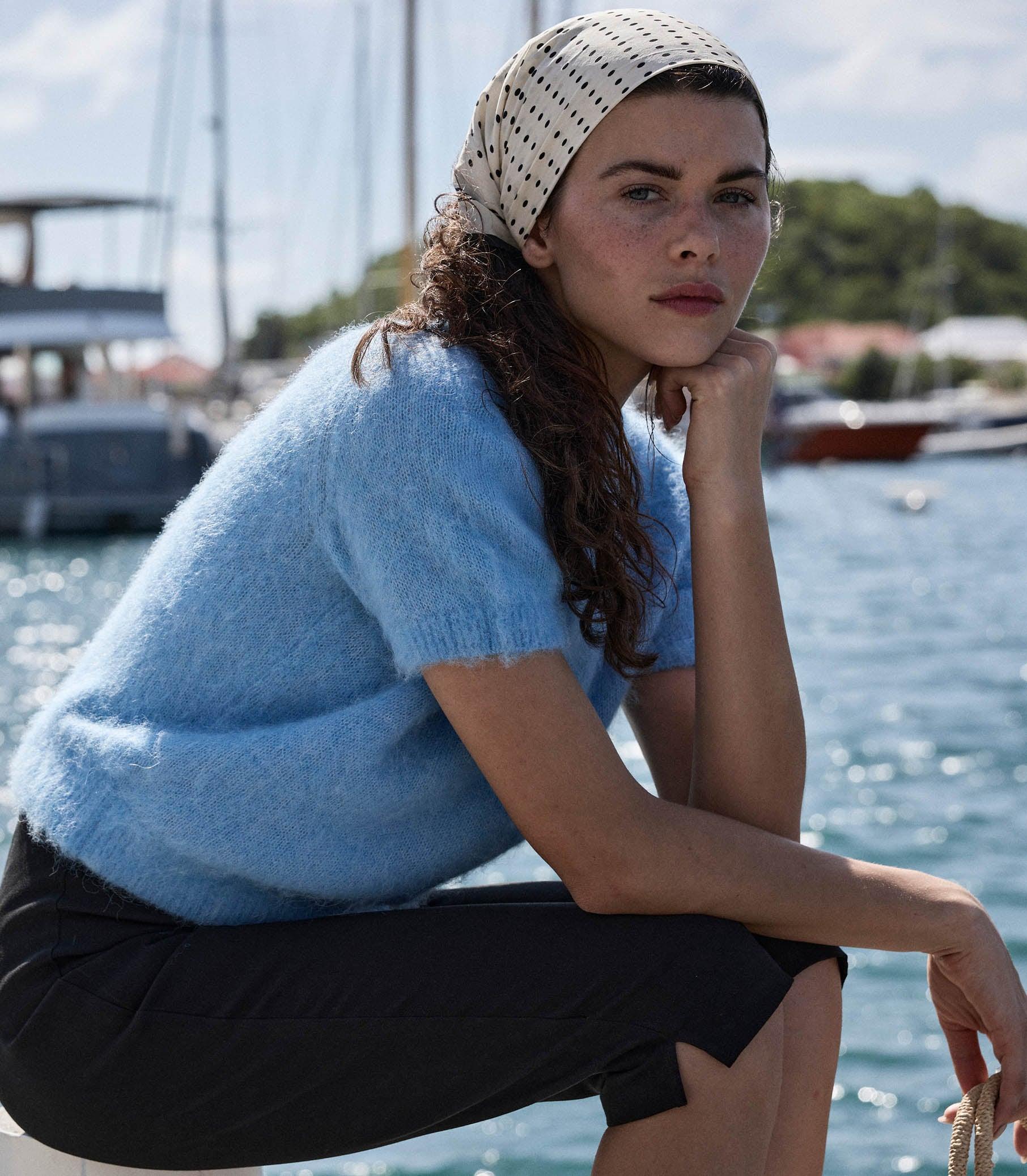 HEARST SWEATER -- SEASHORE BLUE Product Image