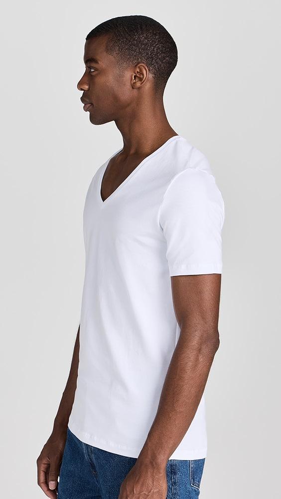 Falke Cotton V Neck Tee 2 Pack | Shopbop Product Image