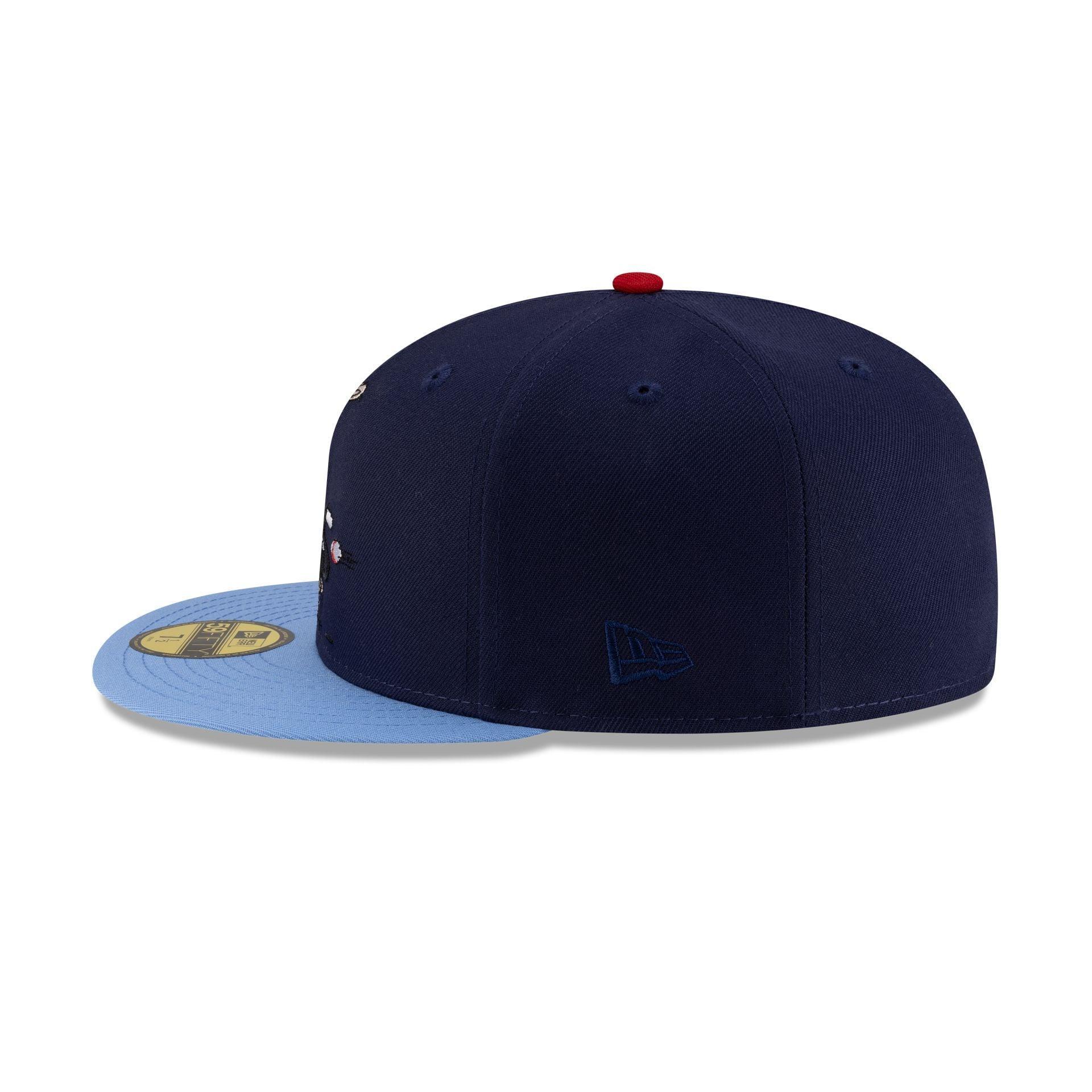 New York Mets Black Velvet 59FIFTY Fitted Hat Male Product Image