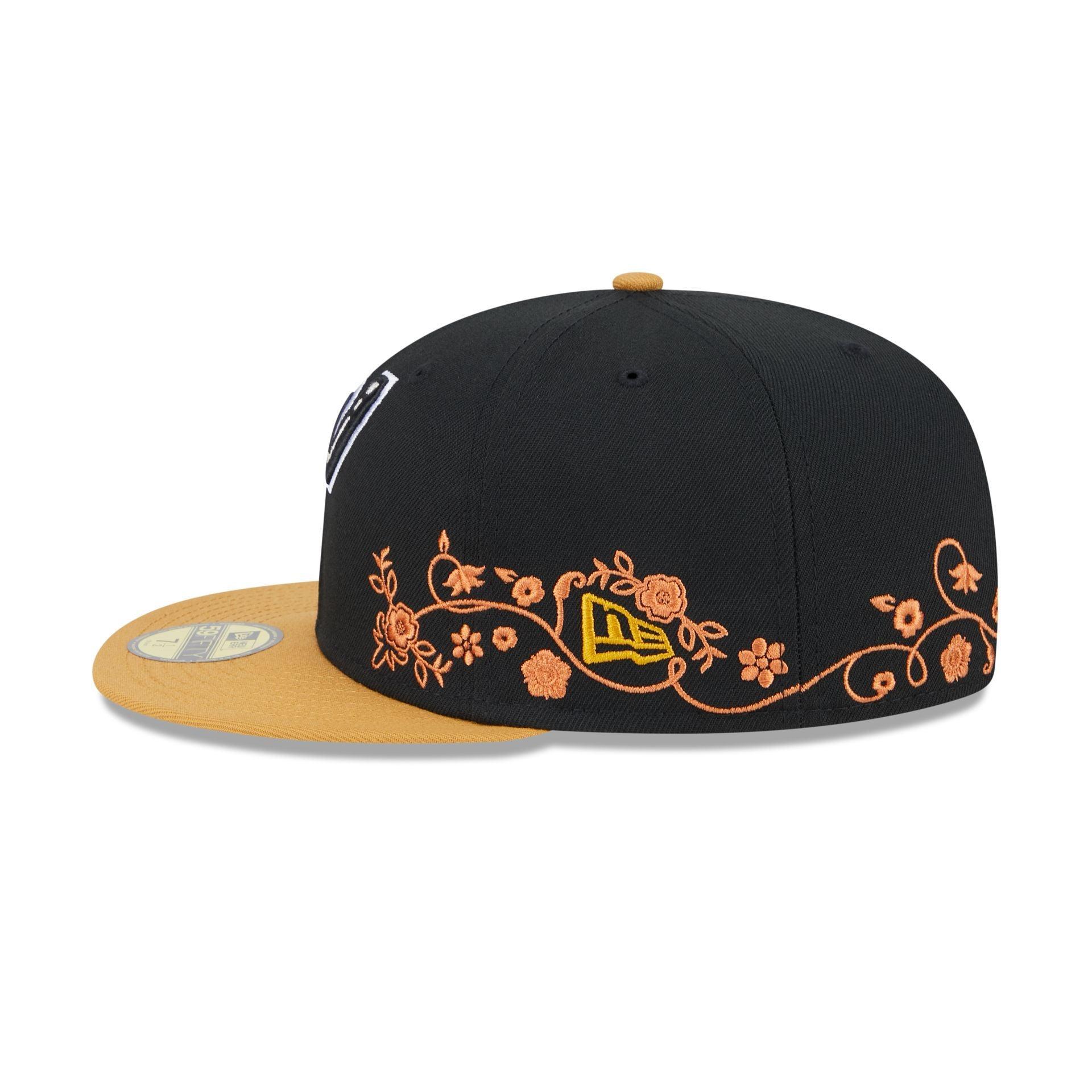 San Antonio Spurs Floral Vine 59FIFTY Fitted Hat Male Product Image