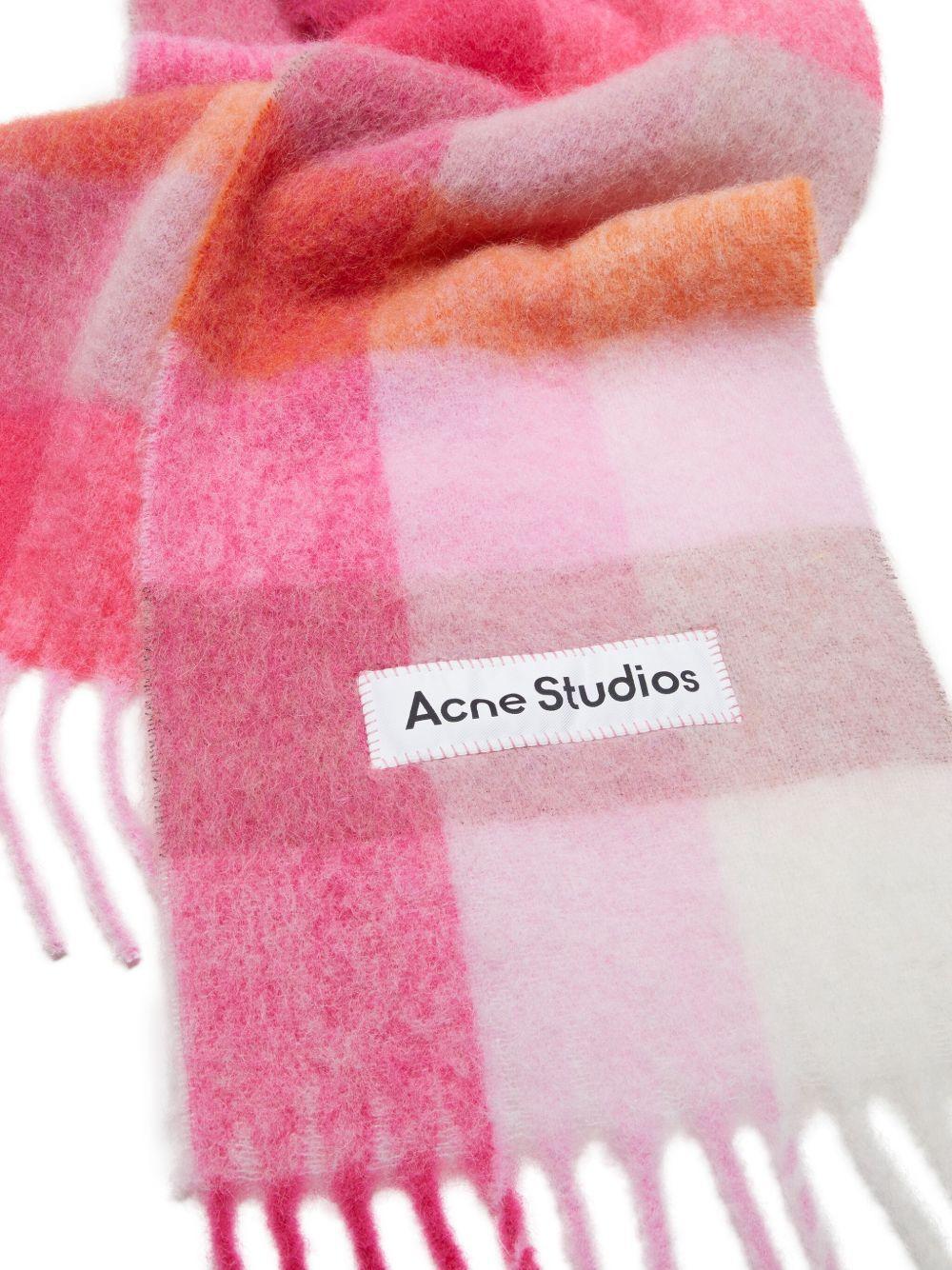 fringed logo scarf Product Image