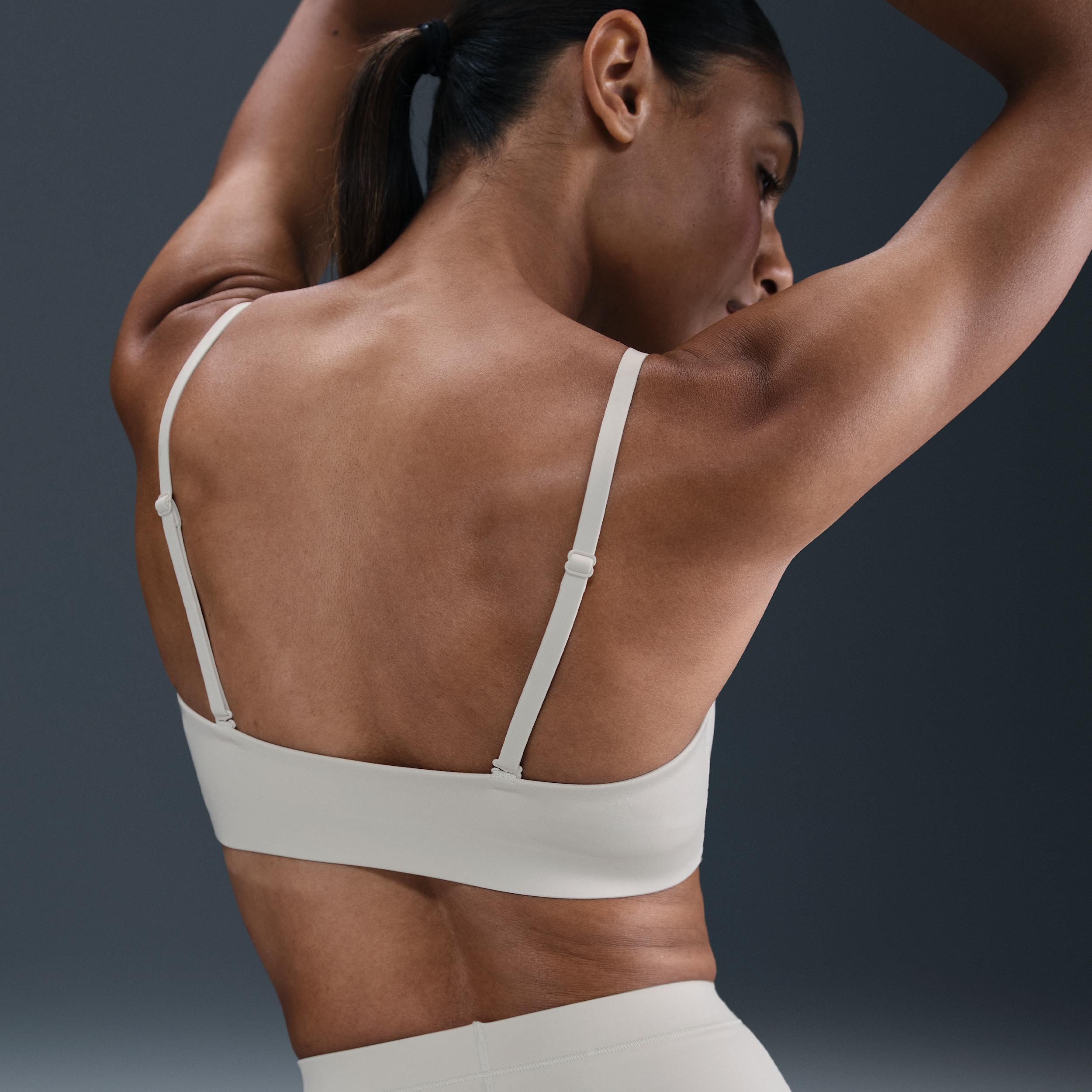 Nike Women's Form Light-Support Non-Padded Triangle Sports Bra Product Image