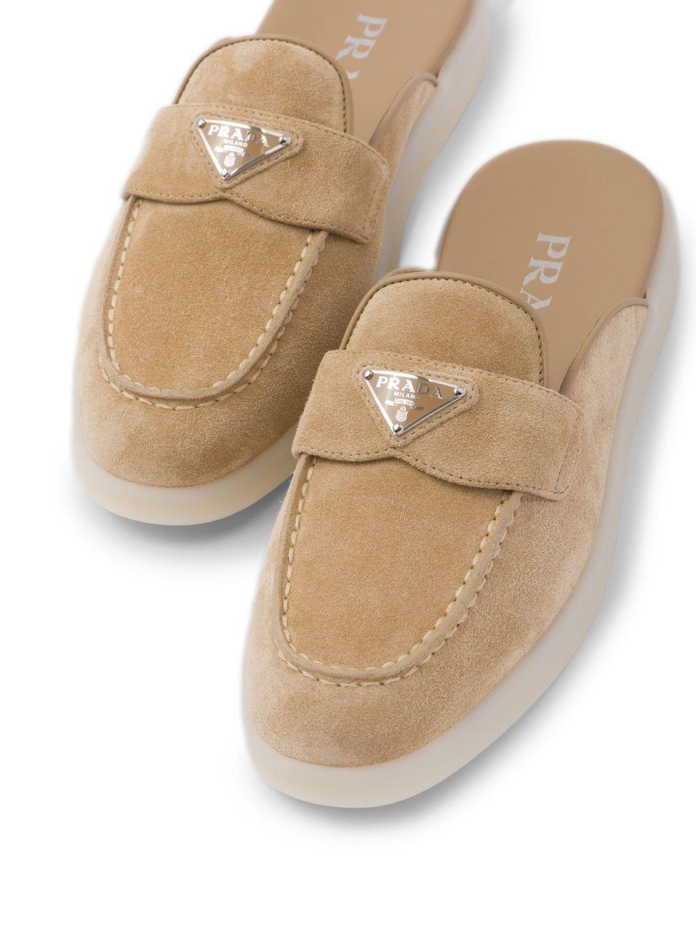 suede leather mules Product Image